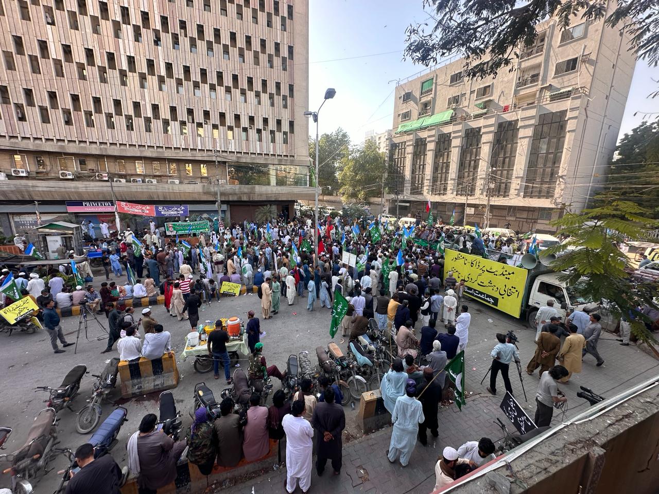 sindh protest