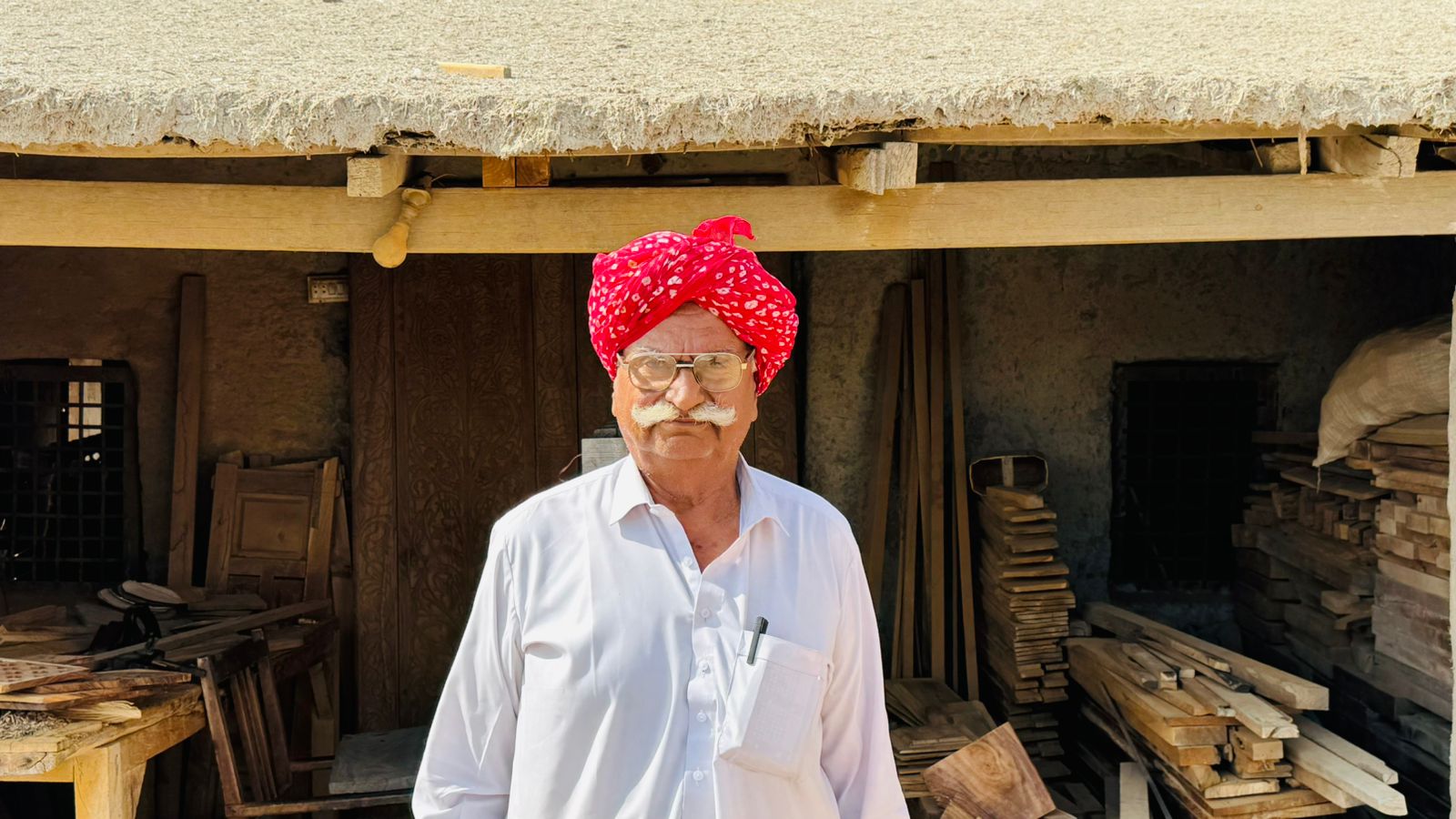 Ramzan Umer Kot Unique Wood Work Mosque 