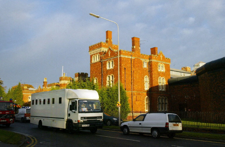 UK prison van