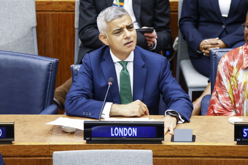 Mayor London Sadiq Khan