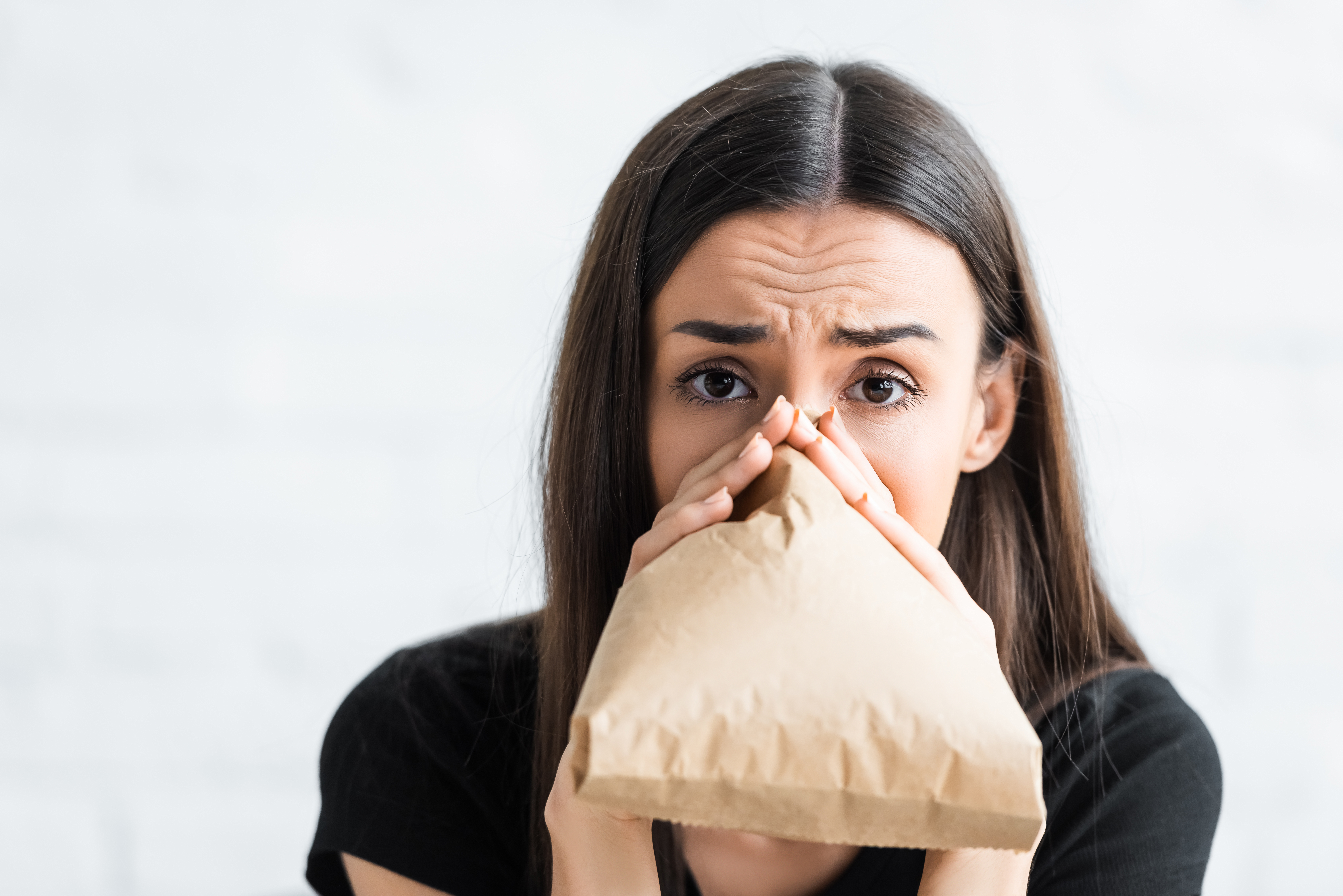 Woman Breathing 