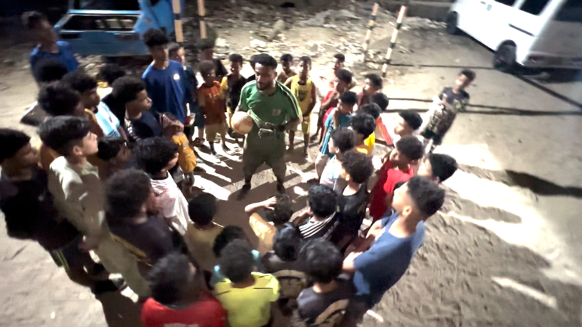 Karachi Drug Addict Football Coach