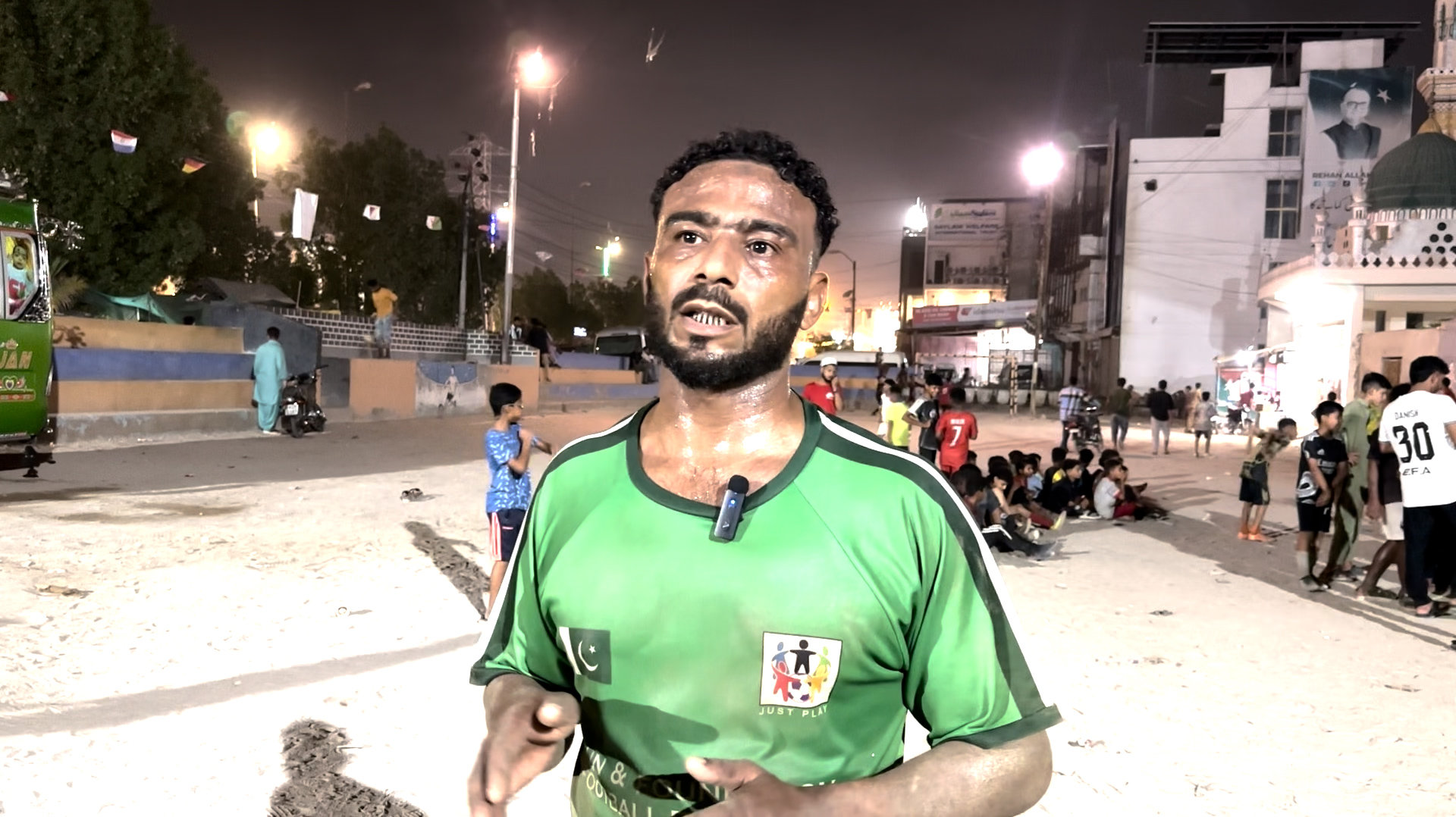 Karachi Drug Addict Football Coach
